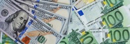کاهش قیمت دلار و یورو در صرافی ملی